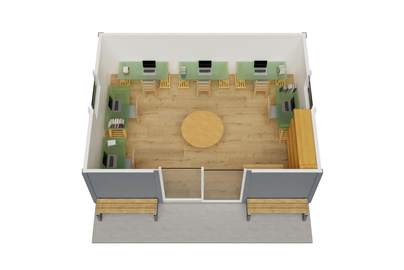 Home School floor plan