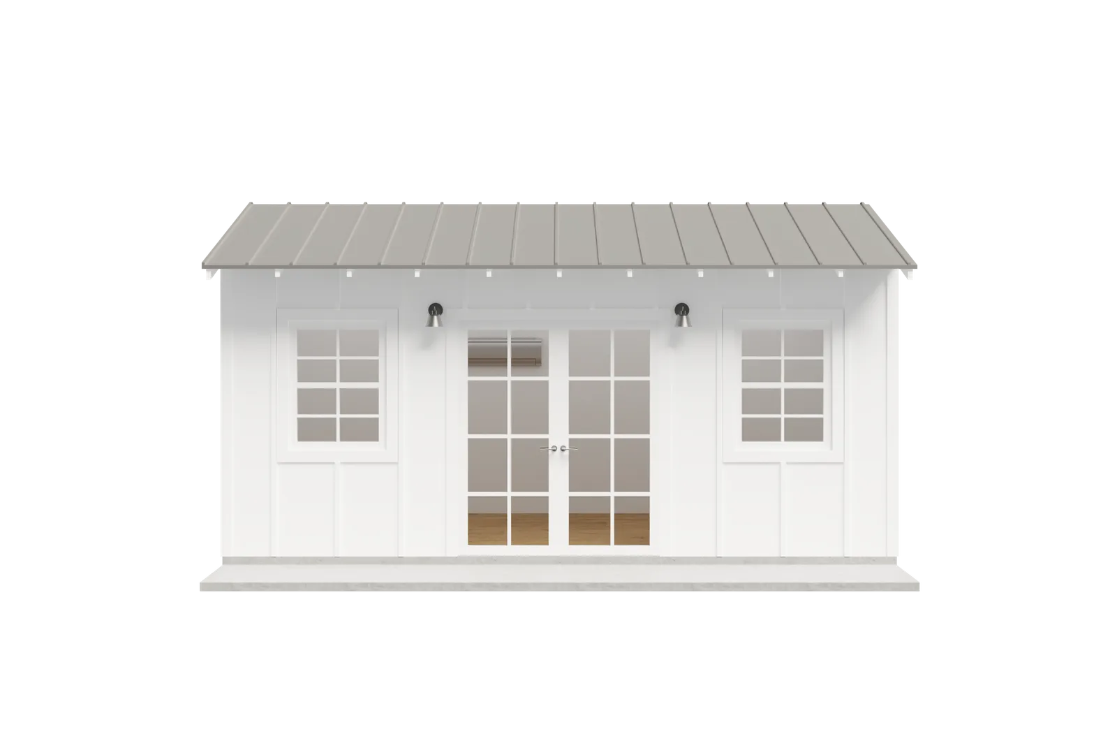 Farmhouse Bathroom, front exterior view