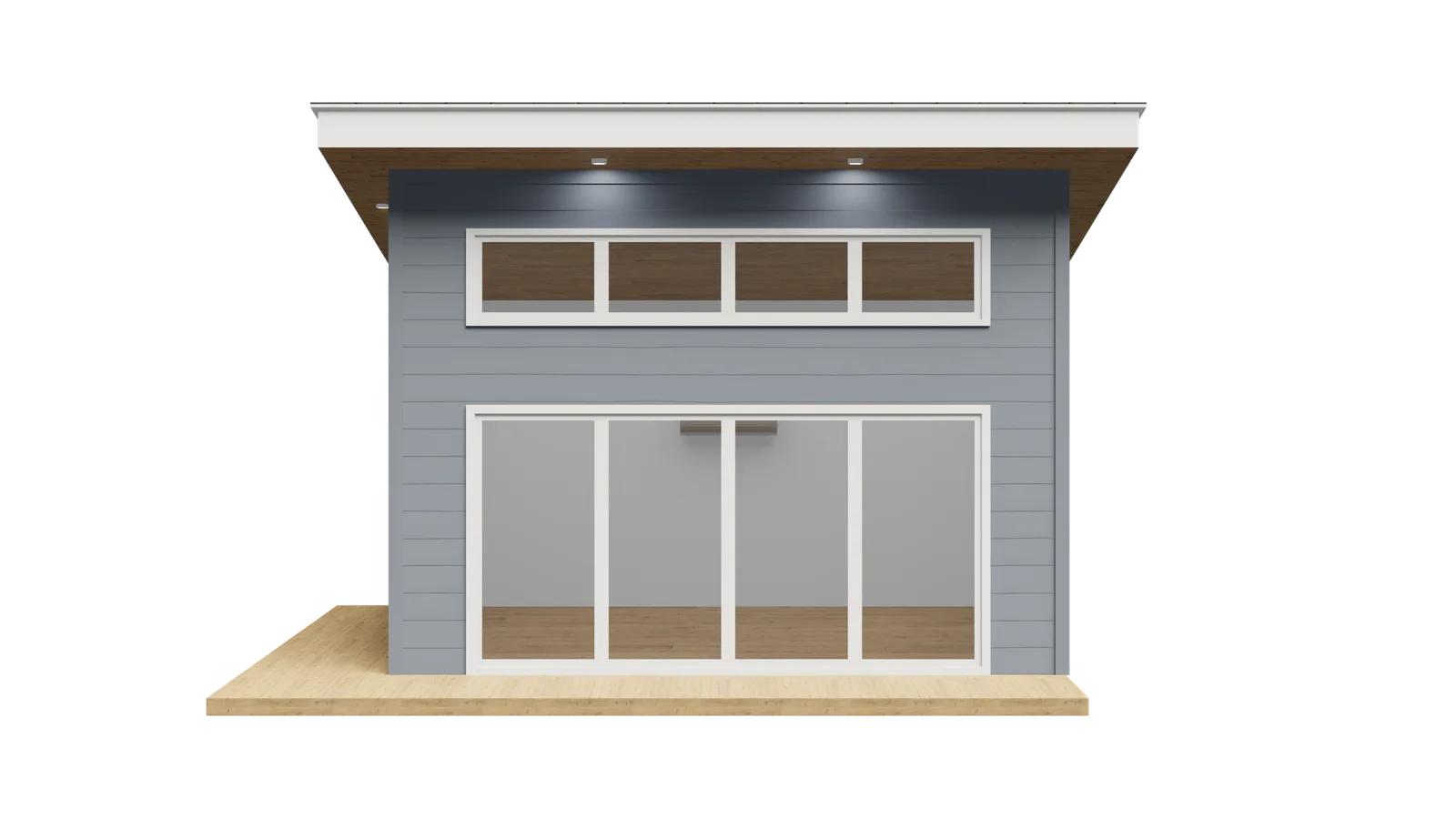 Modern Executive Office, front exterior view